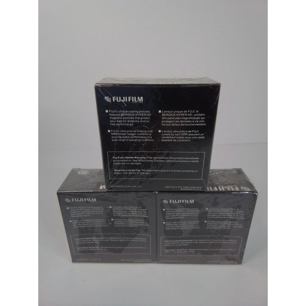Fujifilm MF2HD 3.5 Floppy Disks High Density IBM Formatted Lot of 30 Sealed